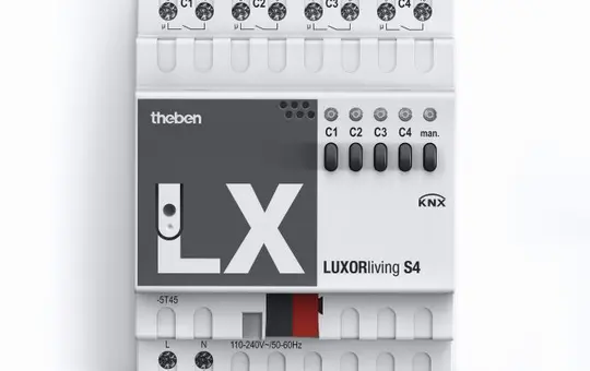 THEBEN LUXORliving S4 Switching Actuator 4-fold