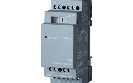 SIEMENS 6ED1055-1MM00-0BA2 Module d'extension LOGO! 24 V 2 piles AA, 0-10 V