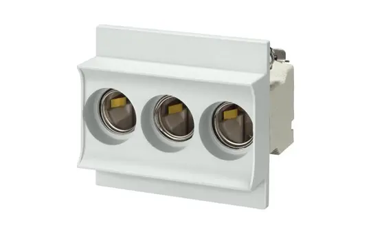 SIEMENS 5SG5653 Socle de fusible NEOZED D02, 63 A, 3 pôles, borne à pince