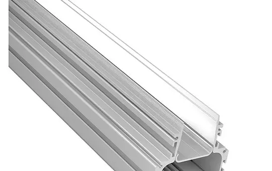 BARTHELME 62394122 Profilé en aluminium CATania 30 UP pour l'installation de l'alimentation électrique | aluminium anodisé | 2 m