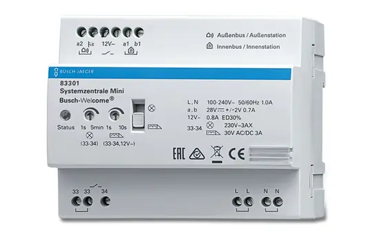 BUSCH-JAEGER 83301 System Control Unit Welcome Mini