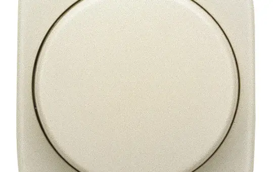 BUSCH-JAEGER 2115-212 Rotary dimmer cover Duro 2000 standard | white