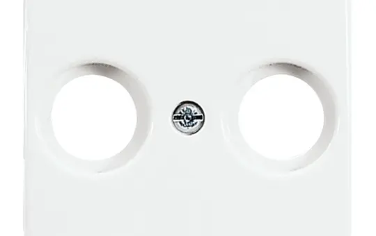 BUSCH-JAEGER 2531-214 Antenna Cover Reflex SI 2-fold | alpine white