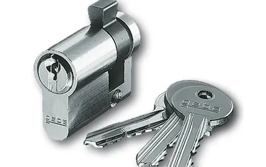 BUSCH-JAEGER 0521PZ-GS DIN profile half cylinder same closures