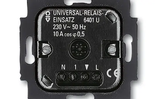 BUSCH-JAEGER 6401U-102 Module relais 3 fils