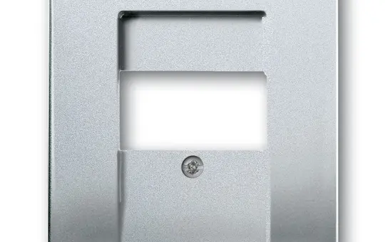 BUSCH-JAEGER 1766-83 Telephone Cover Future standard | aluminum silver