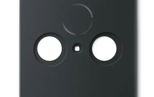 BUSCH-JAEGER 1743-885 Antenna Cover Future Linear 2-fold | matt black