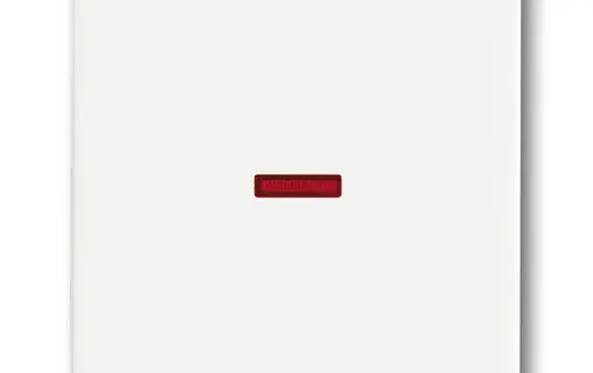 BUSCH-JAEGER 1789-884 Control Rocker Future 1-fold, large window, red | studio white matt
