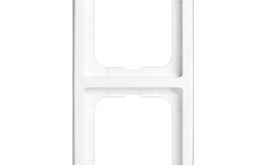 BUSCH-JAEGER 1722-184 Cover Frame Future 2-fold | studio white