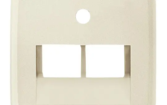 BUSCH-JAEGER 1803-02-212 Network Cover Duro 2000 2-fold | white
