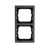 BUSCH-JAEGER 1722-866K Cover Frame Future Linear 2-fold | stainless steel
