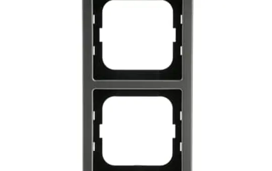BUSCH-JAEGER 1722-866K Cover Frame Future Linear 2-fold | stainless steel