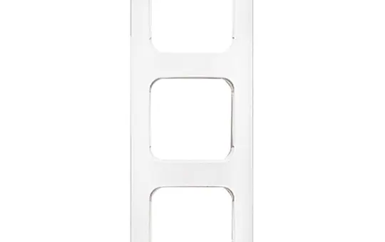 BUSCH-JAEGER 2513-214K-102 Reflex SI Linear Cover Frame 3-fold | alpine white