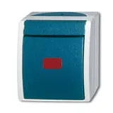 BUSCH-JAEGER 2601/6SKW-53 Control Switch Ocean Changeover switch | grey/teal