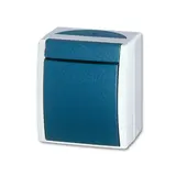 BUSCH-JAEGER 2601/6W-53 Rocker Switch Ocean Changeover switch | grey/teal