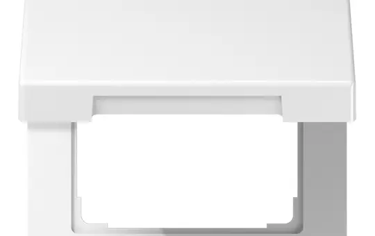 JUNG LS990BFKLWW Flip Cover Series LS Thermoplastic | alpine white