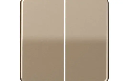 JUNG CD595GB Rocker Switch Series CD 2-fold | gold-bronze