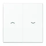 JUNG LS995PWW Shutter Rocker Switch LS Series 2-fold | alpine white