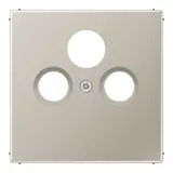 JUNG ES2990SAT Antenna Cover Series LS 3-fold | stainless steel