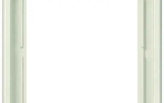 JUNG LS981W Cover Frame LS 990 1-fold | white