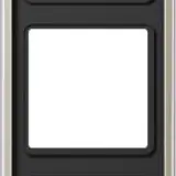JUNG ES2983 Cover Frame LS 990 3-fold | stainless steel