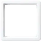 JUNG CD561Z5WW Intermediate Frame Series CD for covers 55x55 mm | alpine white