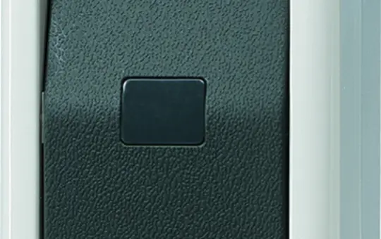 JUNG 831W Bouton-poussoir Série WG 800 Plus près