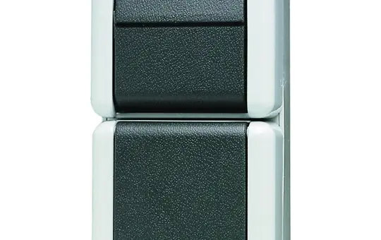 JUNG 876W Prise SCHUKO série WG 800 Interrupteur simple, inverseur