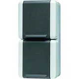 JUNG 822W SCHUKO socket Series WG 800 2-fold, vertical