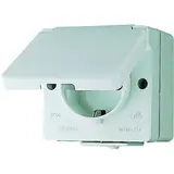 JUNG 620W SCHUKO socket Series WG 600 1-fold | gray