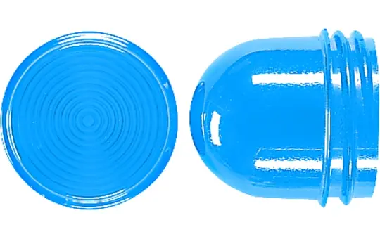JUNG 37BL Capuchon à vis pour signaux lumineux haut | bleu