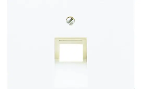 JUNG 569-1UA Network Cover Series CD 1-fold | white
