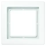 JUNG LSD981WW Cadre de recouvrement LS Design célibataire | blanc alpin