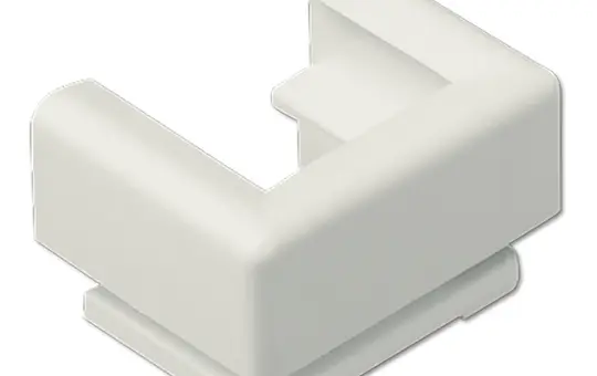 JUNG 12 Cable, Conduit and Duct Entry for cable duct 15 x 15 mm | white