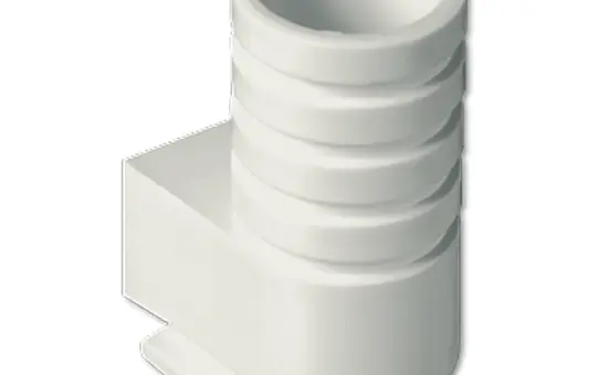 JUNG 13 Cable, Conduit and Duct Entry for pipes with an outer diameter of up to 16 mm | white