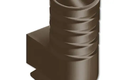 JUNG 13BR Cable, Conduit and Duct Entry for pipes with an outer diameter of up to 16 mm | brown