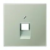 JUNG ES2969-1UA Network Cover Series LS 1-fold | stainless steel
