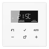 JUNG TRDLS1790WW Room Temperature Controller Series LS Standard with display | alpine white