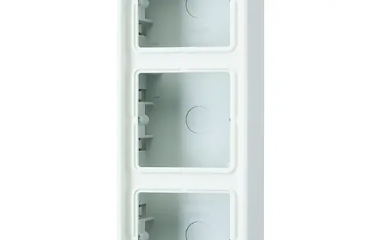 JUNG LS583AWW Cache en saillie série LS tripler | blanc alpin