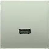 JUNG MAES1112 Multimedia Insert Series LS HDMI | stainless steel