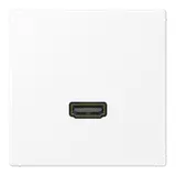 JUNG MALS1112WWM Multimedia Insert Series LS HDMI | snow white matt