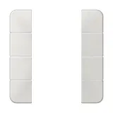 JUNG CD504TSALG Jeu de touches F50 Série CD 4 fois | gris clair