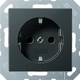 JUNG A1520BFANM SCHUKO socket A/AS Standard, thermoplastic | anthracite matt