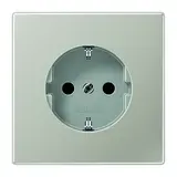 JUNG ES1520KI SCHUKO socket LS Touch protection | stainless steel
