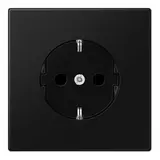 JUNG LS1520KISWM SCHUKO socket LS Protection against contact | graphite black matt