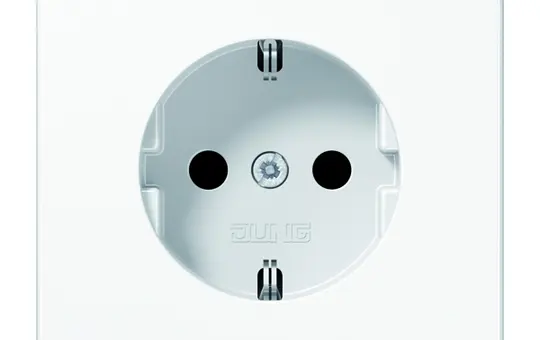 JUNG LS1520WW SCHUKO socket LS standard | alpine white