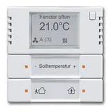 BUSCH-JAEGER 6128/28-84 KNX Touch Sensor Control Element RTR studio white