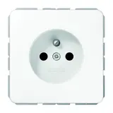 JUNG CD1520FKIWW prise internationale CD FR/BE, protection tactile | blanc alpin