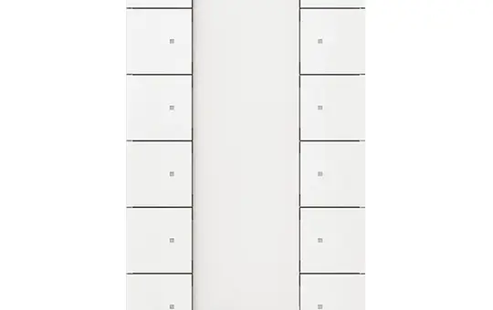 BUSCH-JAEGER SB/U12.0.11-84 KNX Touch Sensor Tenton 12-fold | studio white