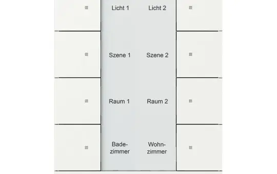 BUSCH-JAEGER SB/U8.0.11-884 Capteur tactile KNX Tenton 8 fois | blanc studio mat